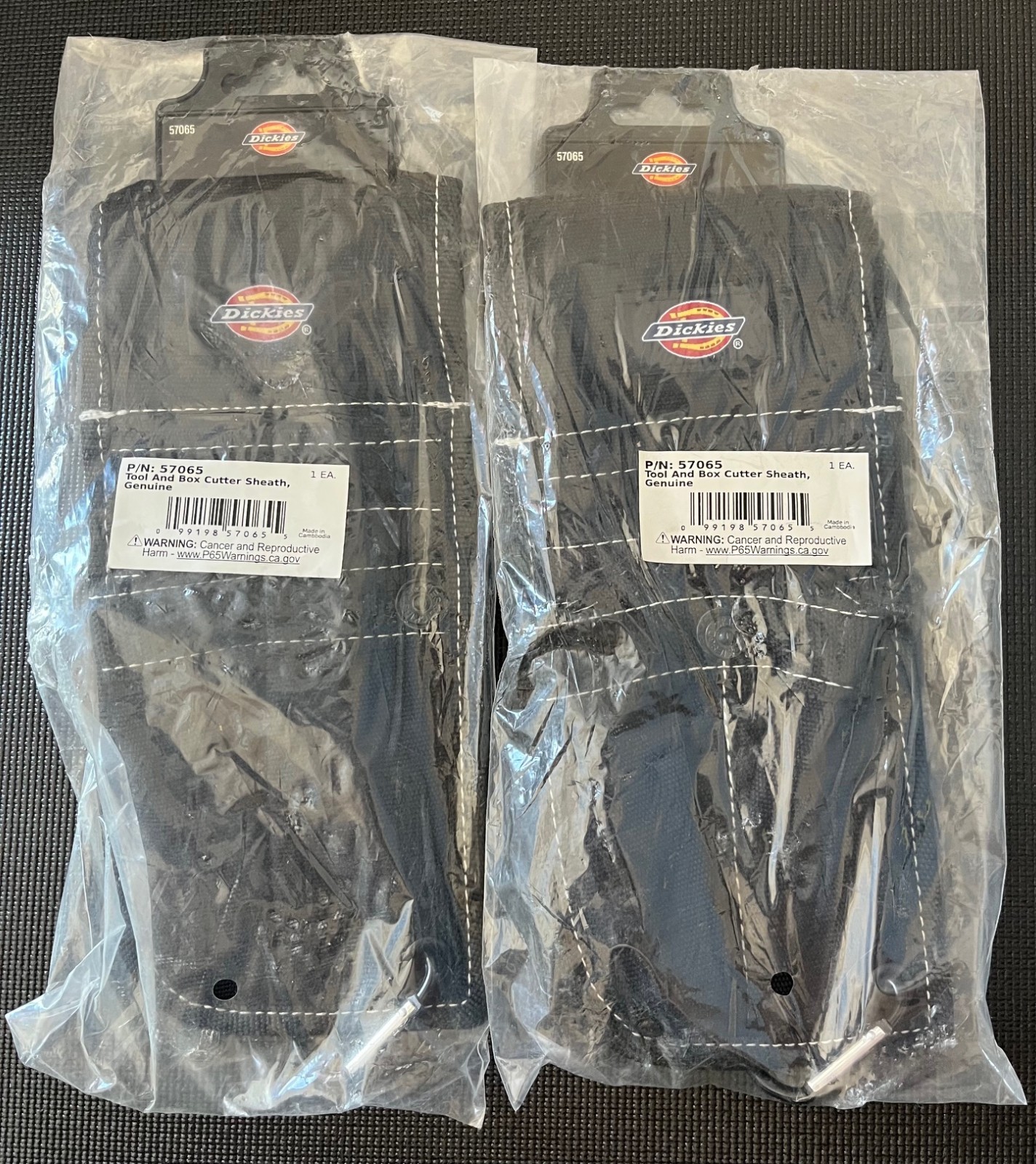Dickies Tool & Box Cutter Sheath 57065 Utility Knife Holders Lot of 2