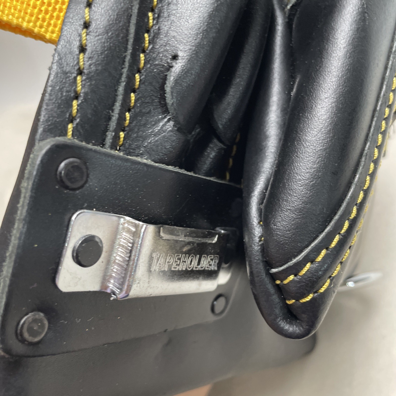 DeWALT DG5433 Carpenter’s LEATHER Nail Tool Bag Pouch 10-Pocket Tools NO BELT
