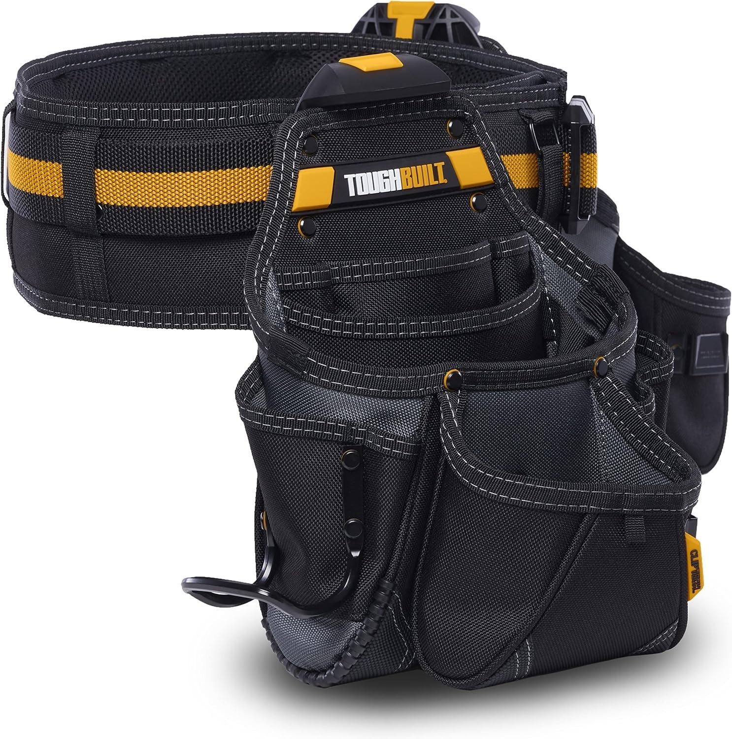 ToughBuilt Cliptech Series – 3-Piece Tradesman Tool Belt Set
