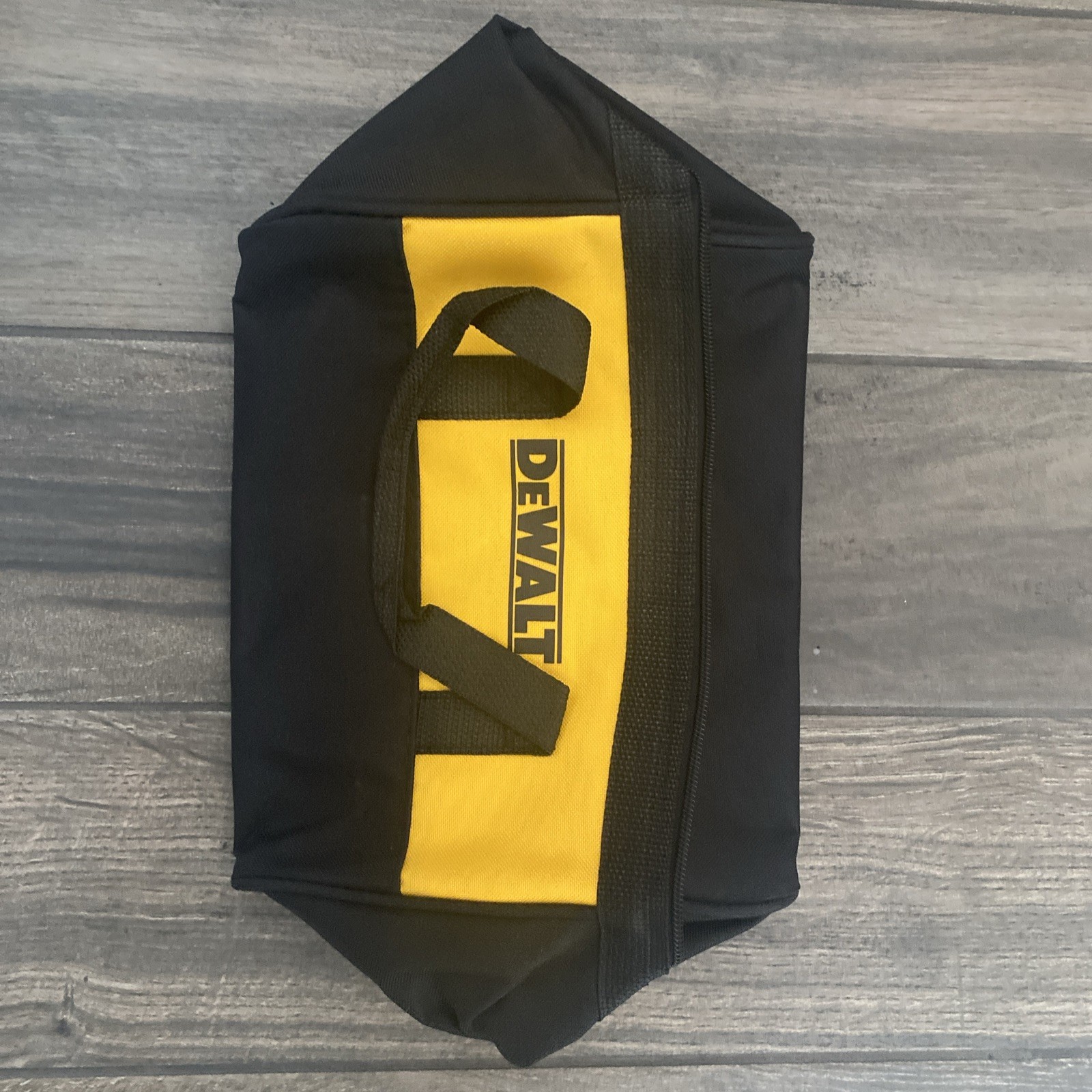 DEWALT 10-Inch Black/Yellow Soft Mini Contractor Tool Bag