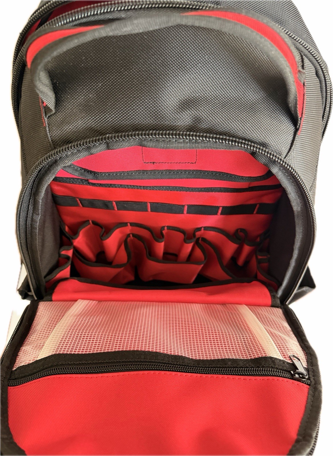 Milwaukee 48-22-8200 35-Pocket Impact Resistant 1680 Ballistic Jobsite Backpack