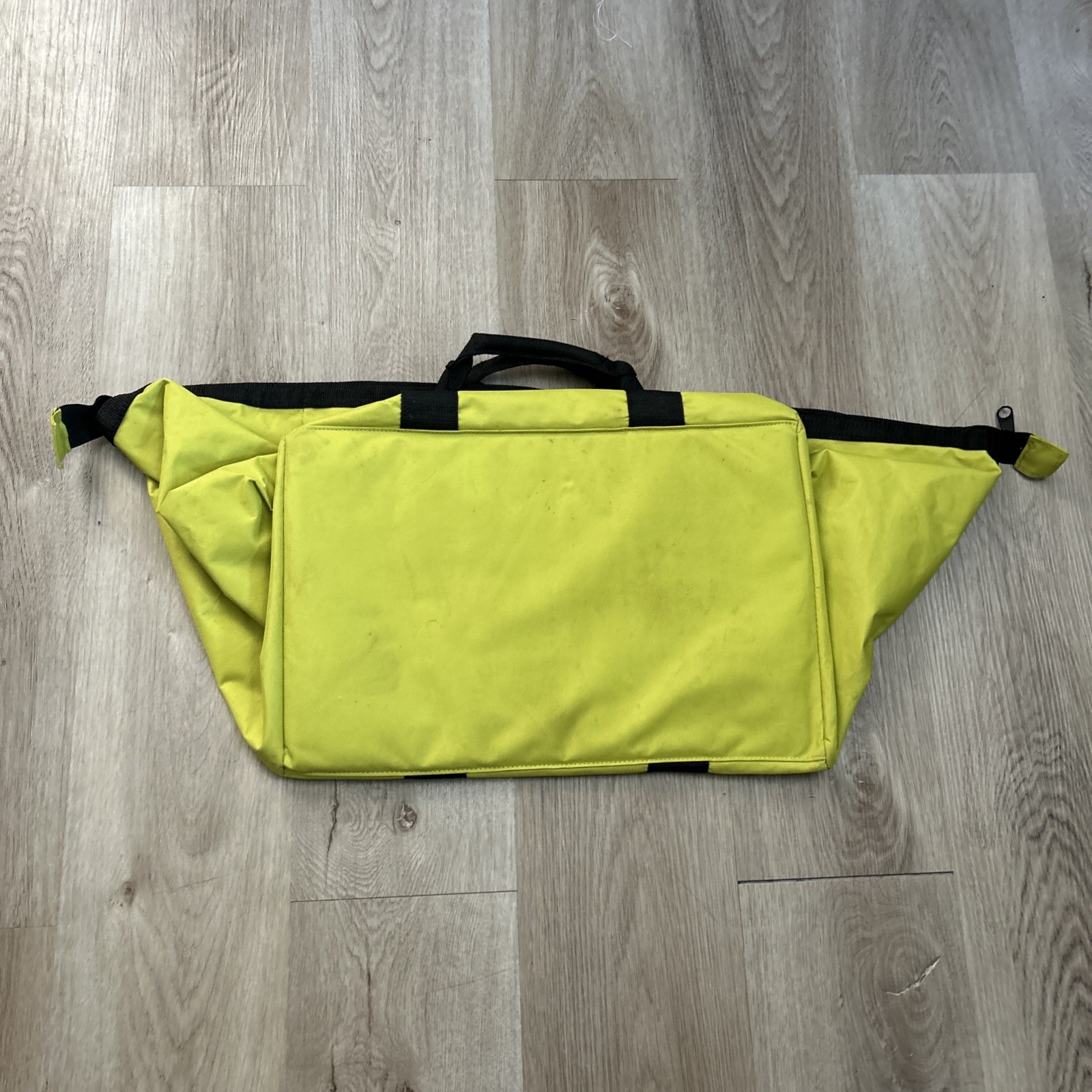 Ryobi Contractor’s Tool Bag Green Wide Mouth Collapsible Genuine OEM 18″ READ