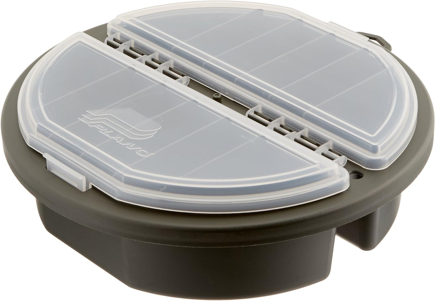 5 Gallon Bucket Topper Organizer – 18 Compartment Tackle Storage, OD Green/Clear