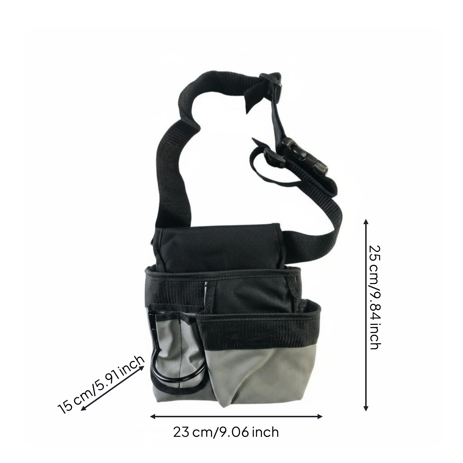 Canvas Tool Bag Multiple Pockets accessibleTop Tool Bag Reinforced Reinforced
