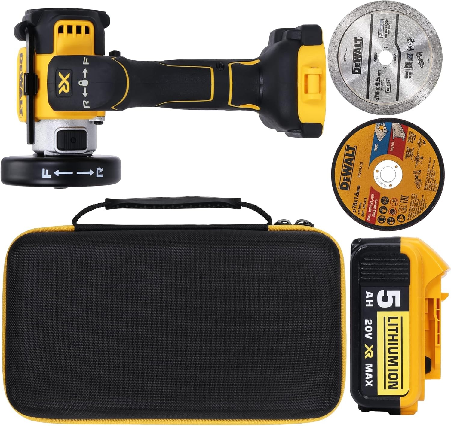 Hard Carrying Case Replacement for DEWALT 20V MAX 3 in 1 Brushless Cut off Tool
