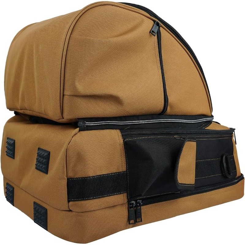 Military Grade Welding Backpack Heavy Duty Detachable Helmet Bag 6000D Nylon New
