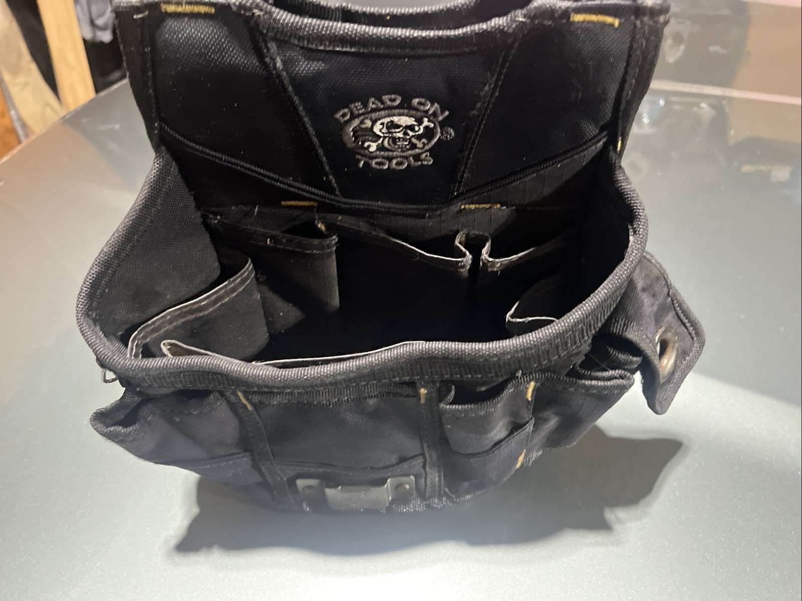 Dead On Tools Utility Electrician Professional Tool Pouch 600 Denier Poly Black