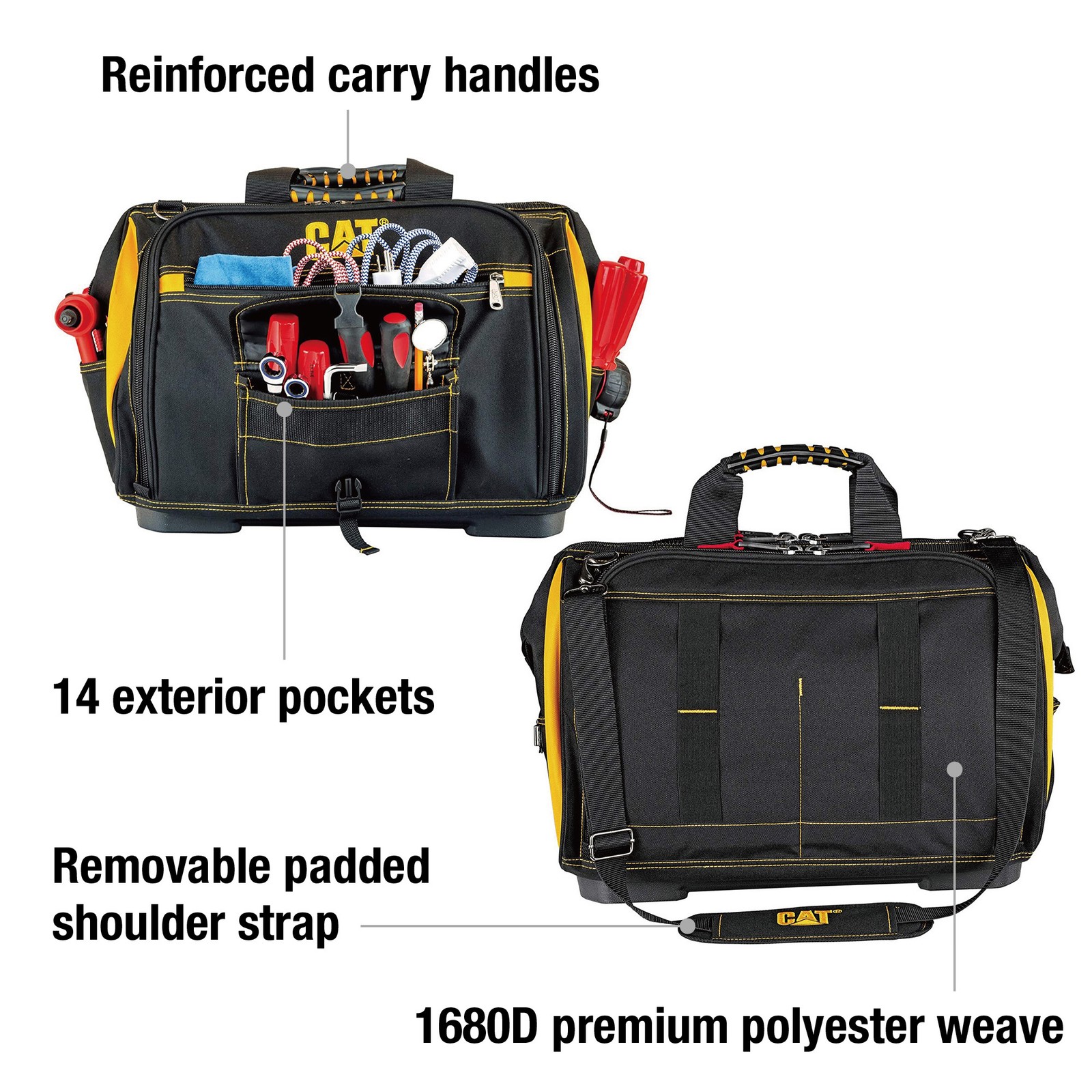 Cat 18 Inch Pro Tool Bag – 240051