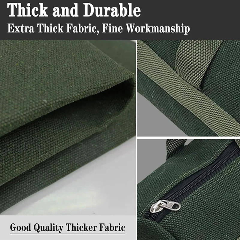 Multi-Functional Thick Canvas Pouch for Tools and Accessories