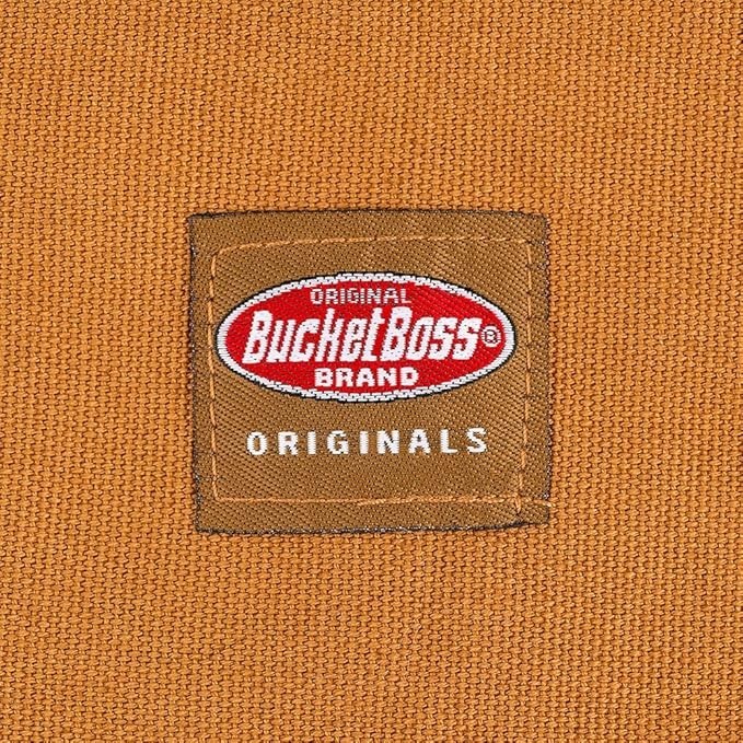 BUCKET BOSS 23 in. 16-Pocket Duckwear Super Bib Tool Work Apron