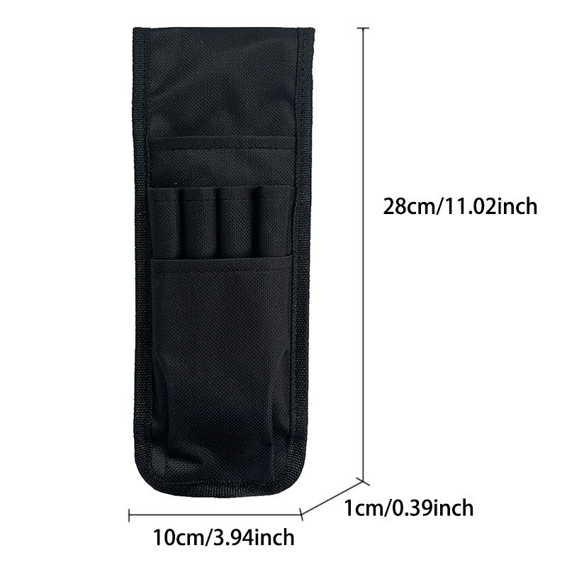 2 Pcs Multifunctional Pouch Tool Bag Belt Pen Holder Small Pencil Pratical Bag