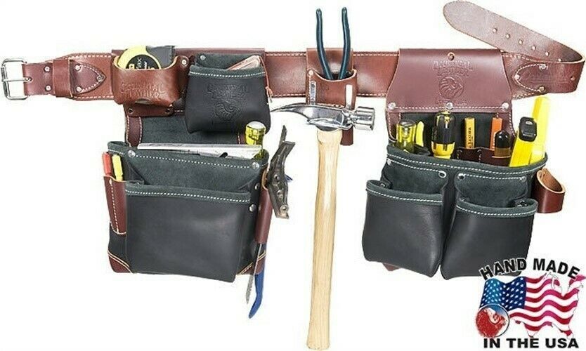 Occidental Leather B5625XXL Green Building Framer Set in Black w/ XX-Large Belt