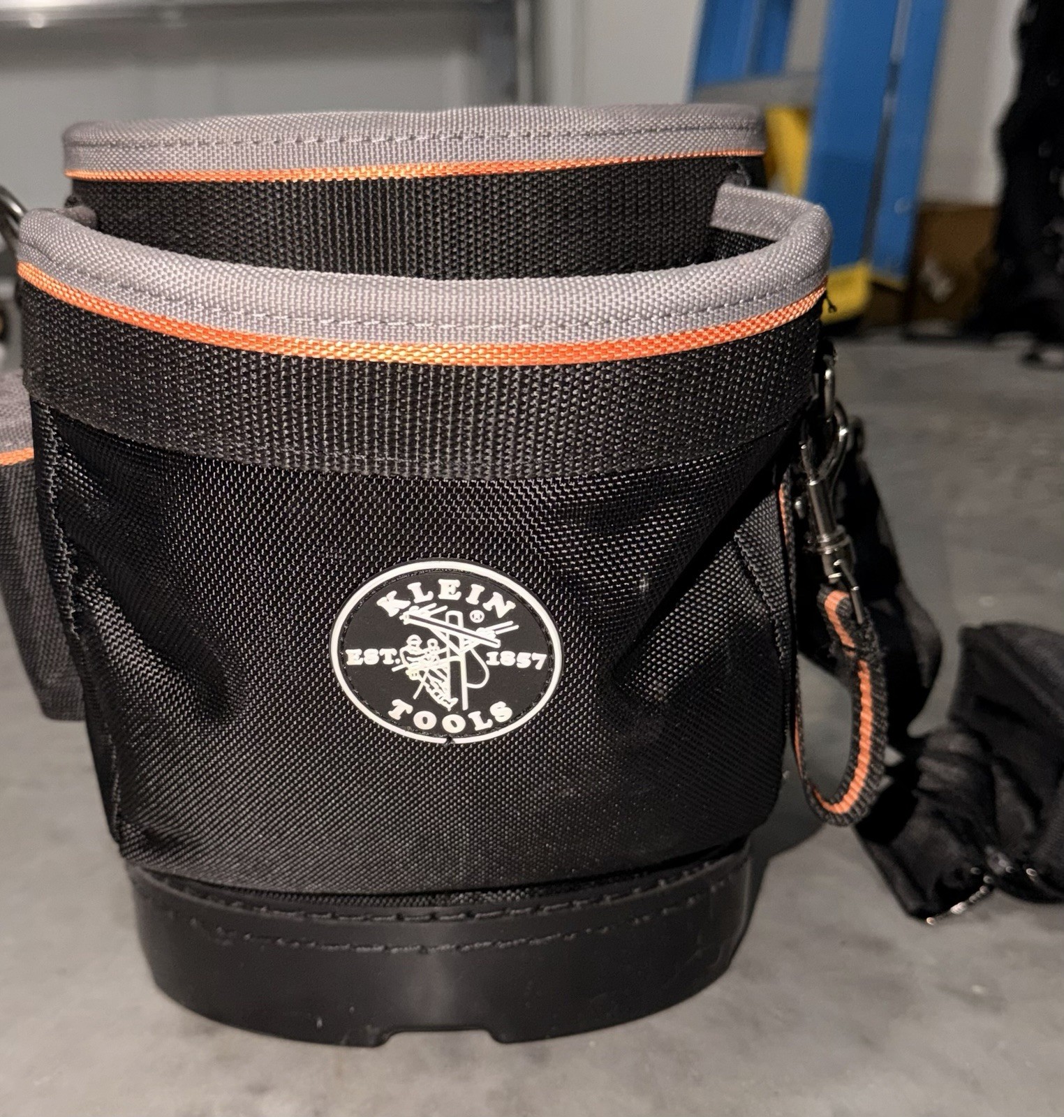 Klein Tools 55419SP-14 Tool Bag and Klein Tools Tradesman Pro 5240 pouch