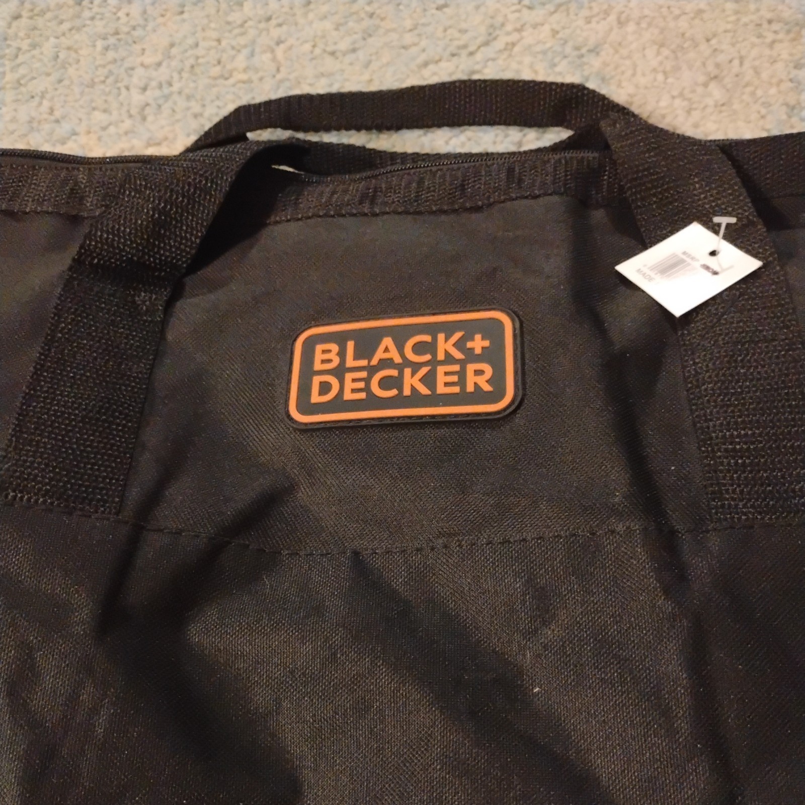 Genuine Black & Decker Replacement Tool Carry Bag – Durable Heavy Duty Canvas