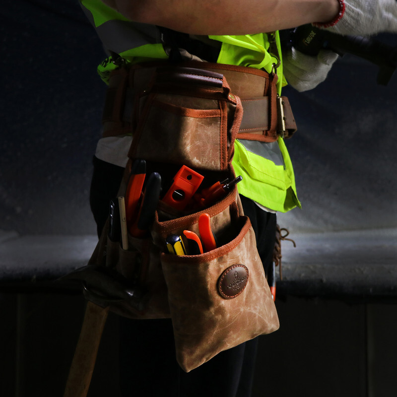 Electrician Suspenders Carpenter Framer Tool Carry Rig Belt Wasit Pack-TOURBON