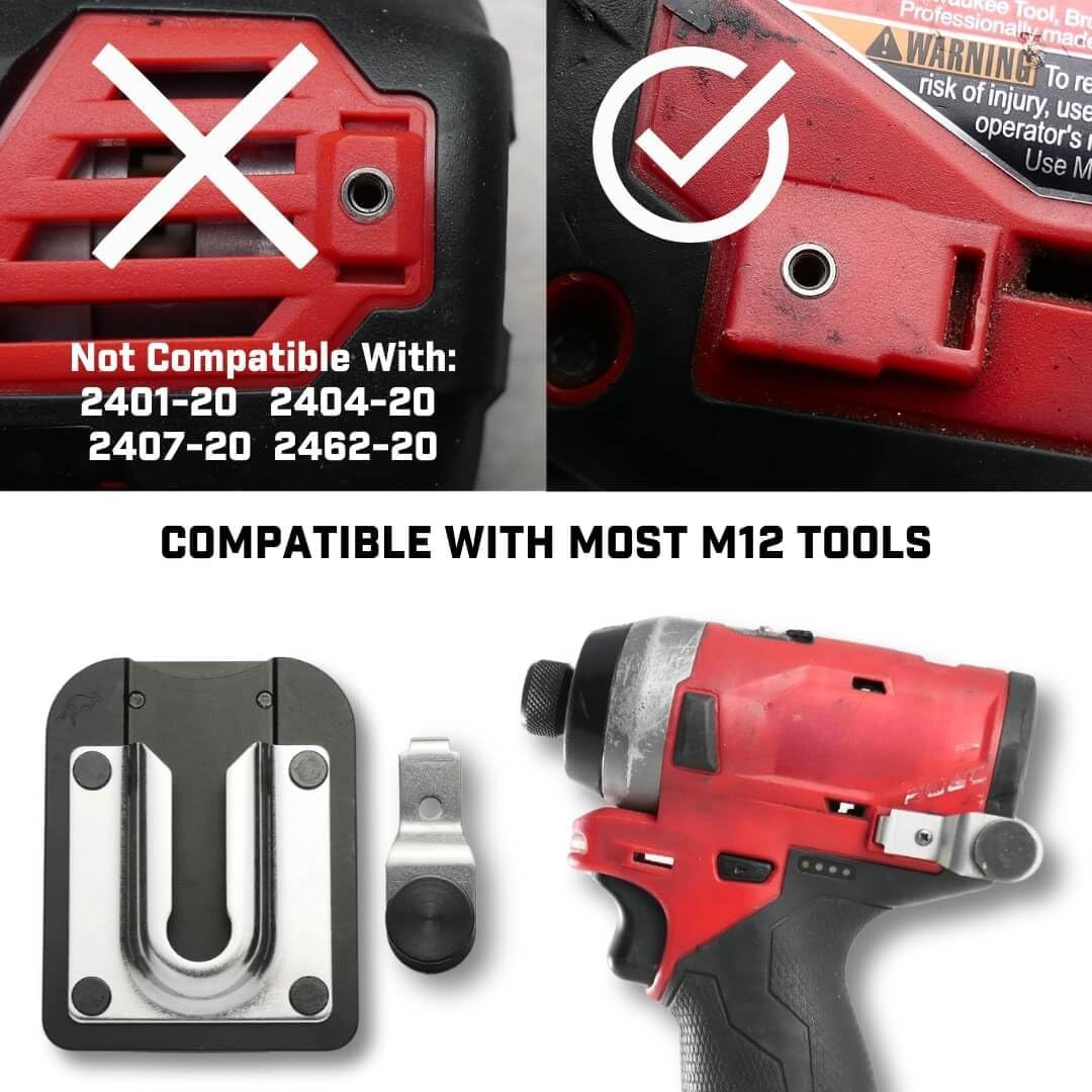 Pinpal Pro | Universal Tool Holster – Gravity Locking Clip-On Tool Belt Holder f
