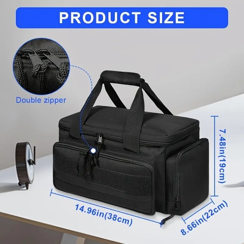 14″Durable Heavy Duty Durable Portable Tool Storage Bag Organizer Large capacity