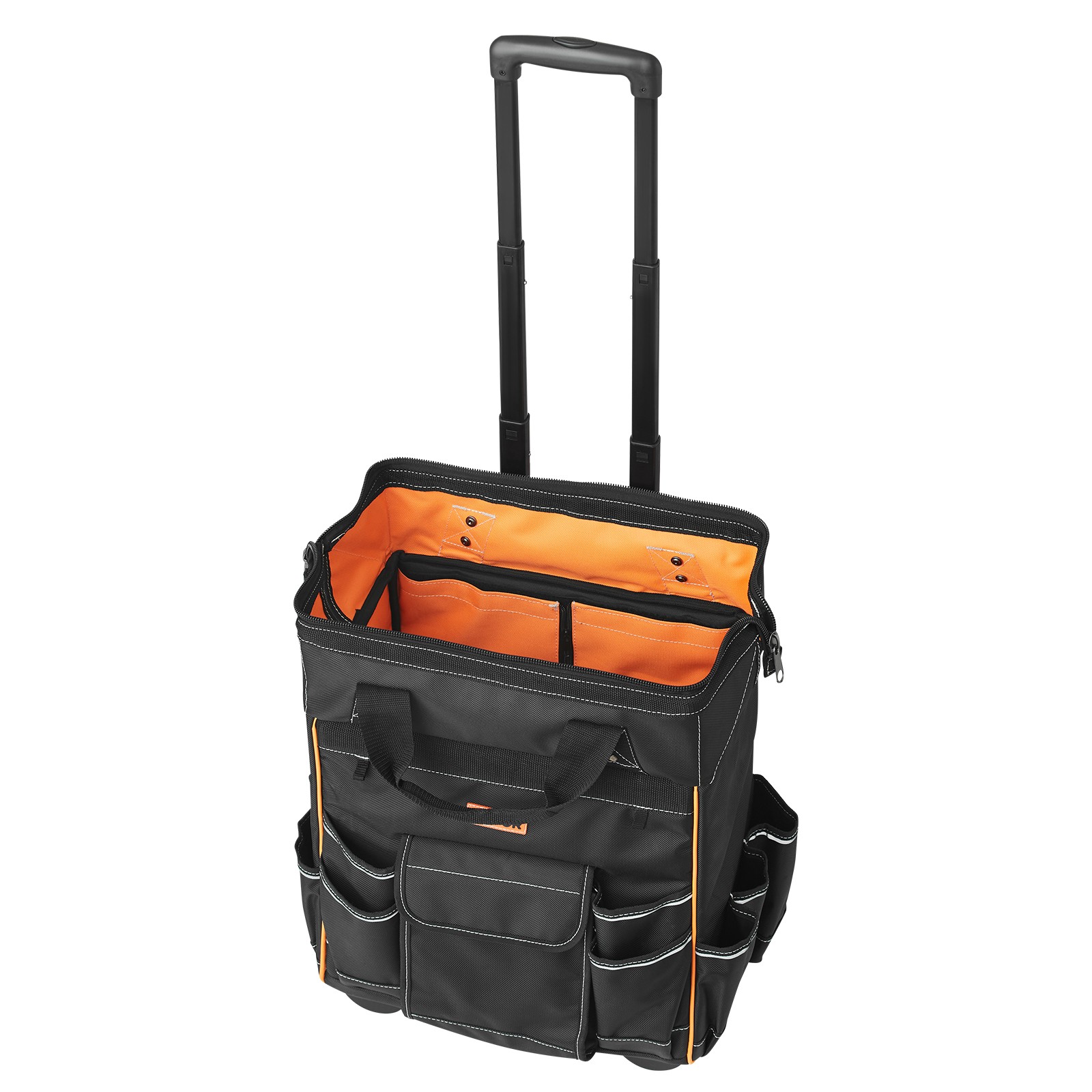 VEVOR Rolling Tool Bag 25 Pockets Heavy Duty Roller Tool Bag on Wheels