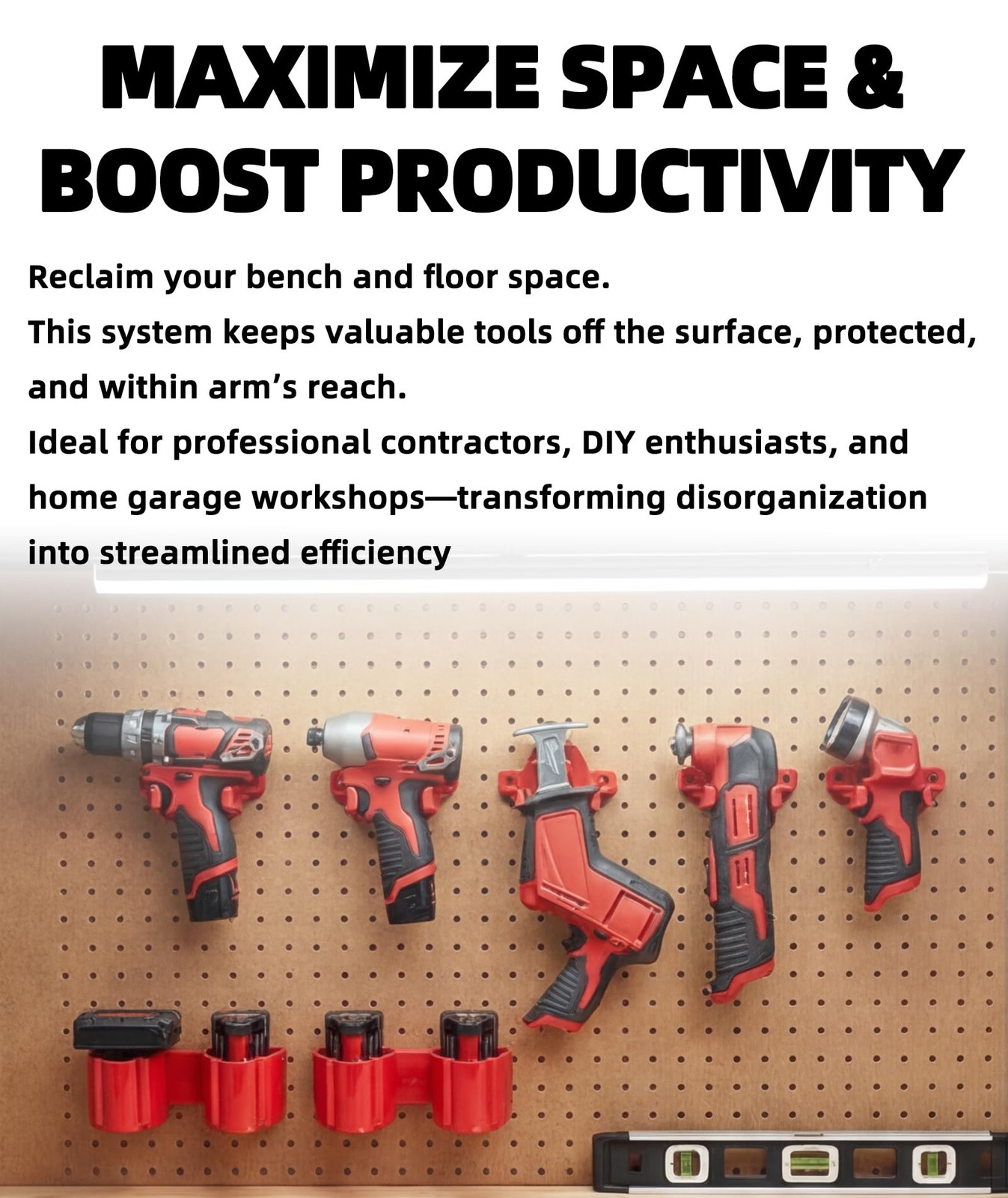 Tool Holders and Battery Holder Wall Mount for Milwaukee M12 12V Tools – All-…
