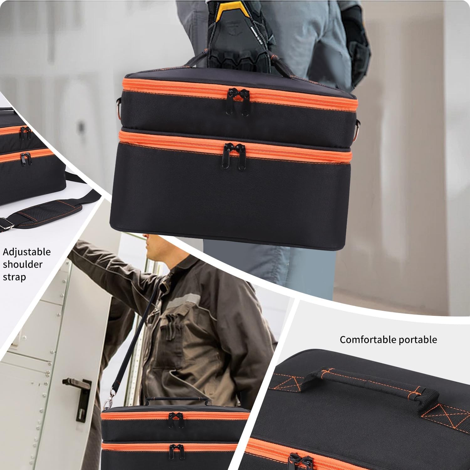 Storage Bag Compatible with Klein Tools ET310 AC Circuit Breaker, GFCI…