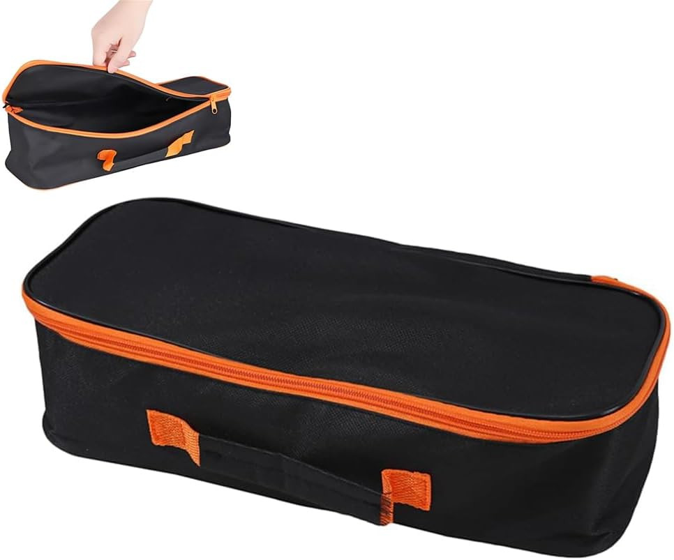 Open Top Tool Tote,Wide Mouth Open Power & Hand Tools Bags Organizer for Men Wom