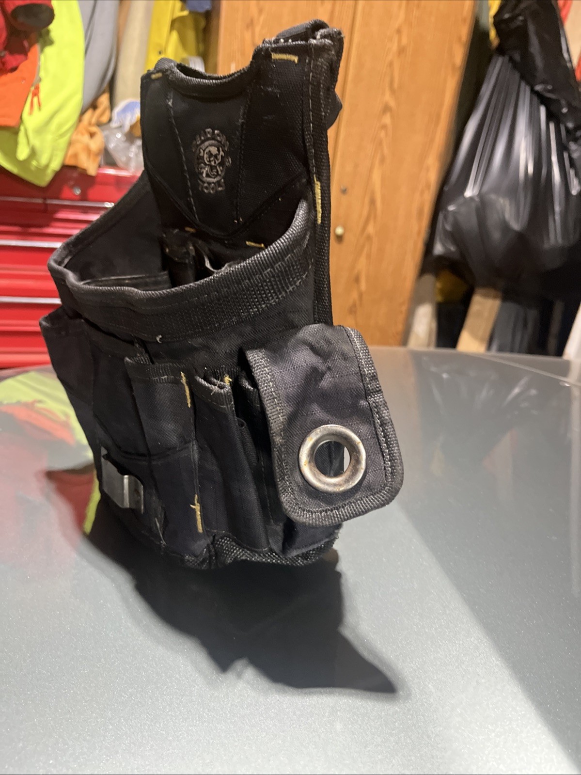 Dead On Tools Utility Electrician Professional Tool Pouch 600 Denier Poly Black