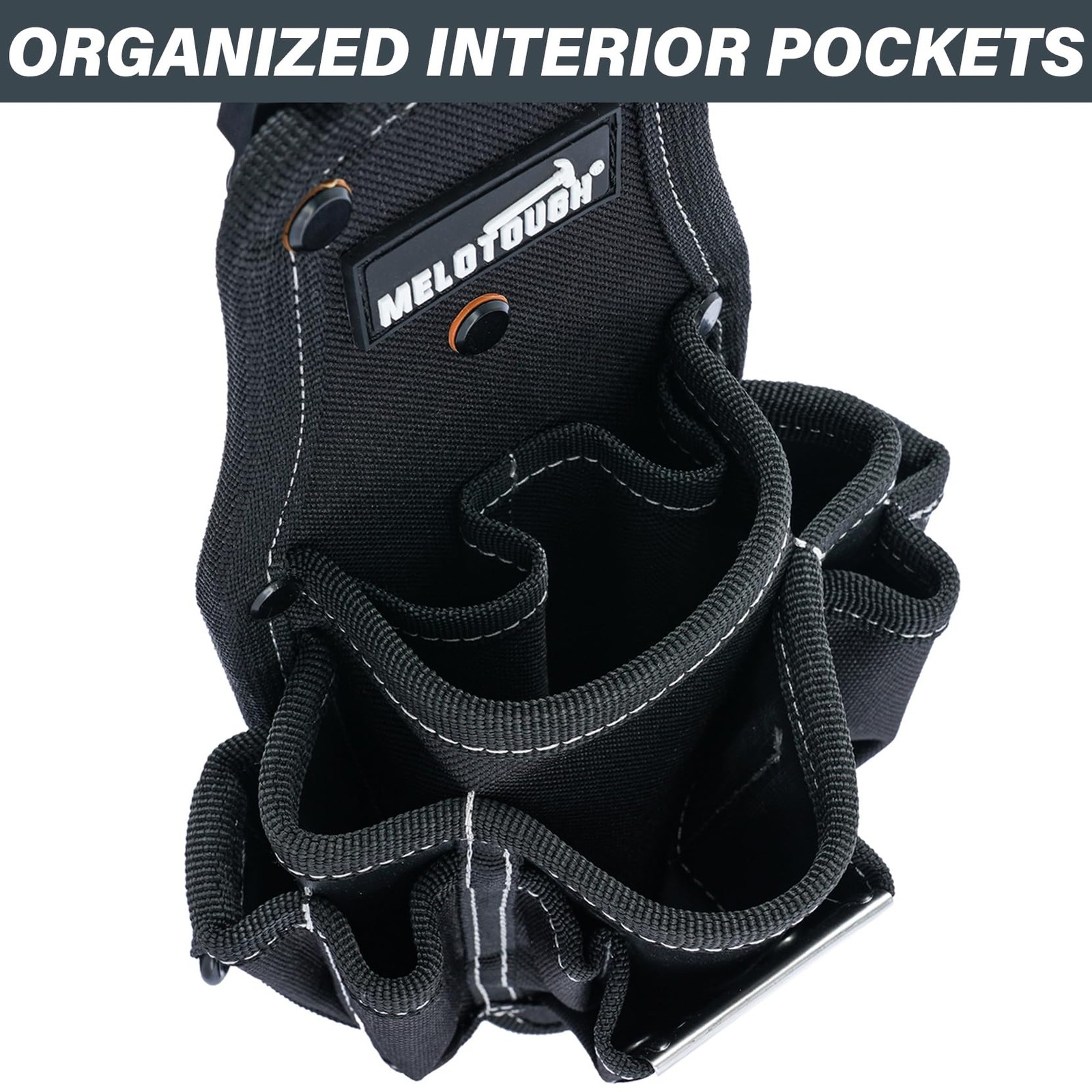 Small Pocket Tool Belt Pouch With Quick Release Clip Holder Organizer Bag