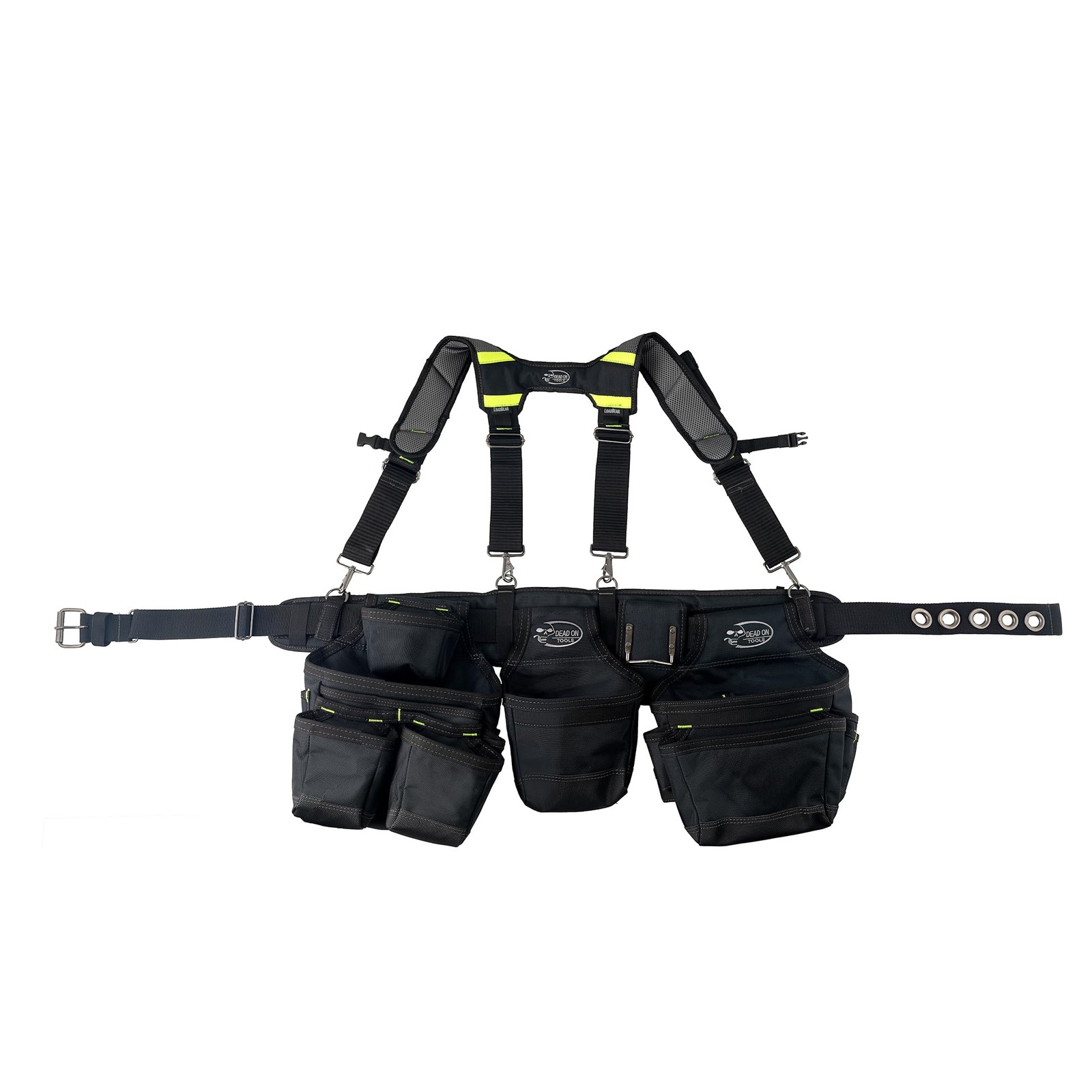 Tools – 1680 Poly Framer’s Tool Belt with Suspenders (HDP369857),Black