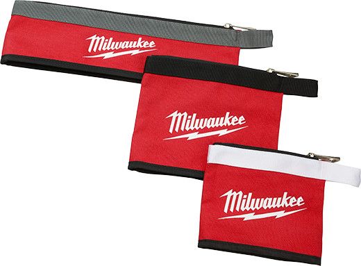 Milwaukee 48-22-8183 3PC Multi-Size Zipper Pouches