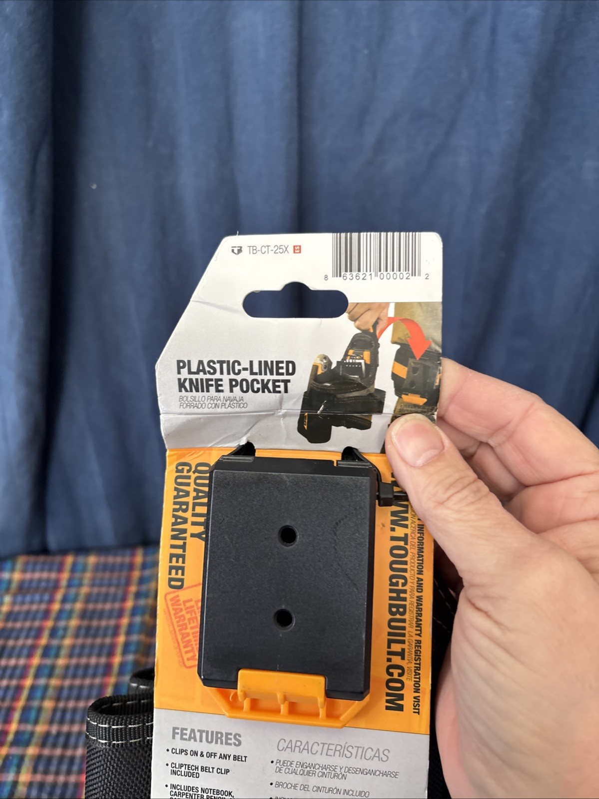 ToughBuilt TBL-CT-425X – ToughBuilt® Tape Measure and Utility Knife Pouch C4