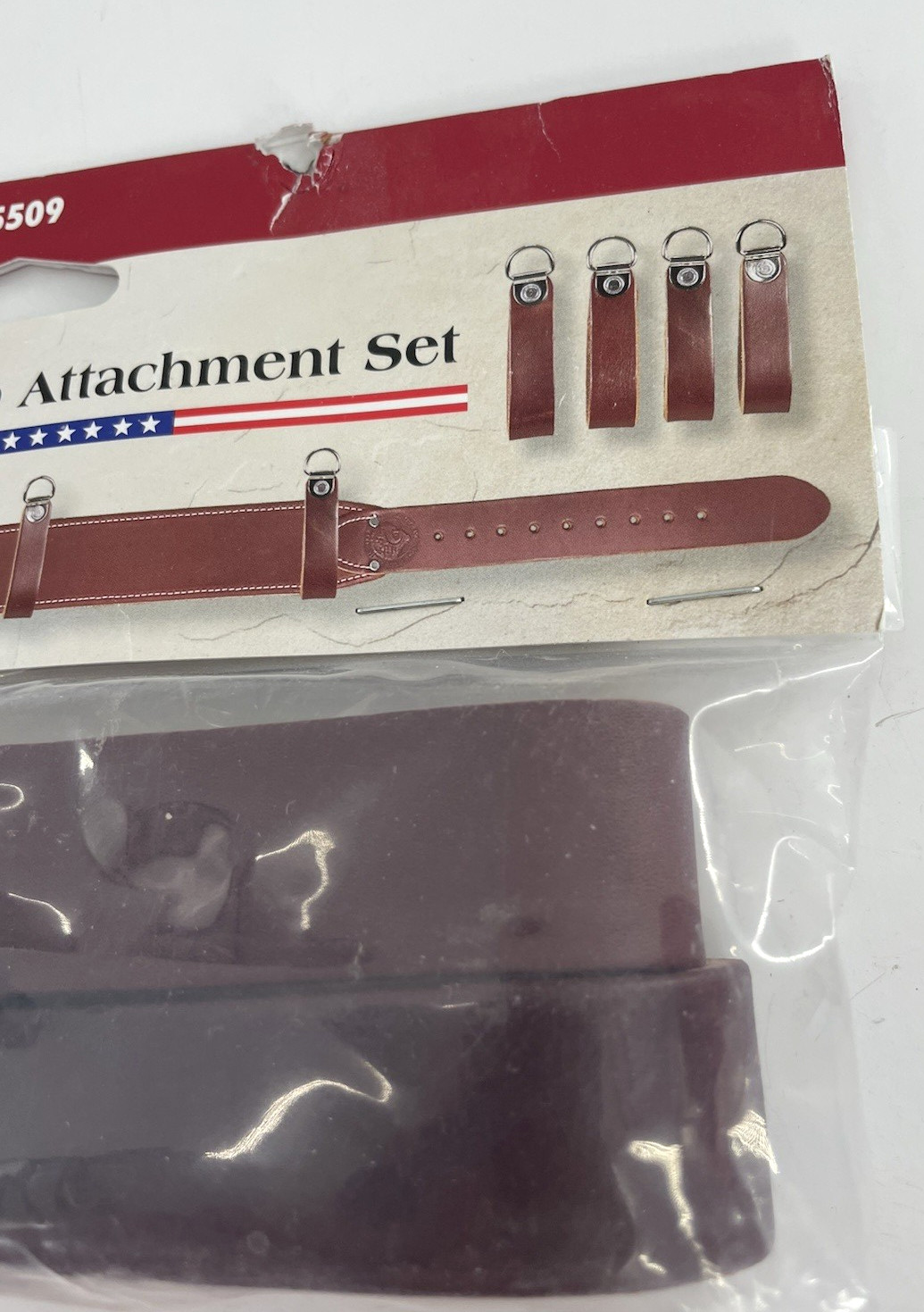 Occidental Leather 5509 4 Pre-Riveted D-Ring Suspender Loop Attachment