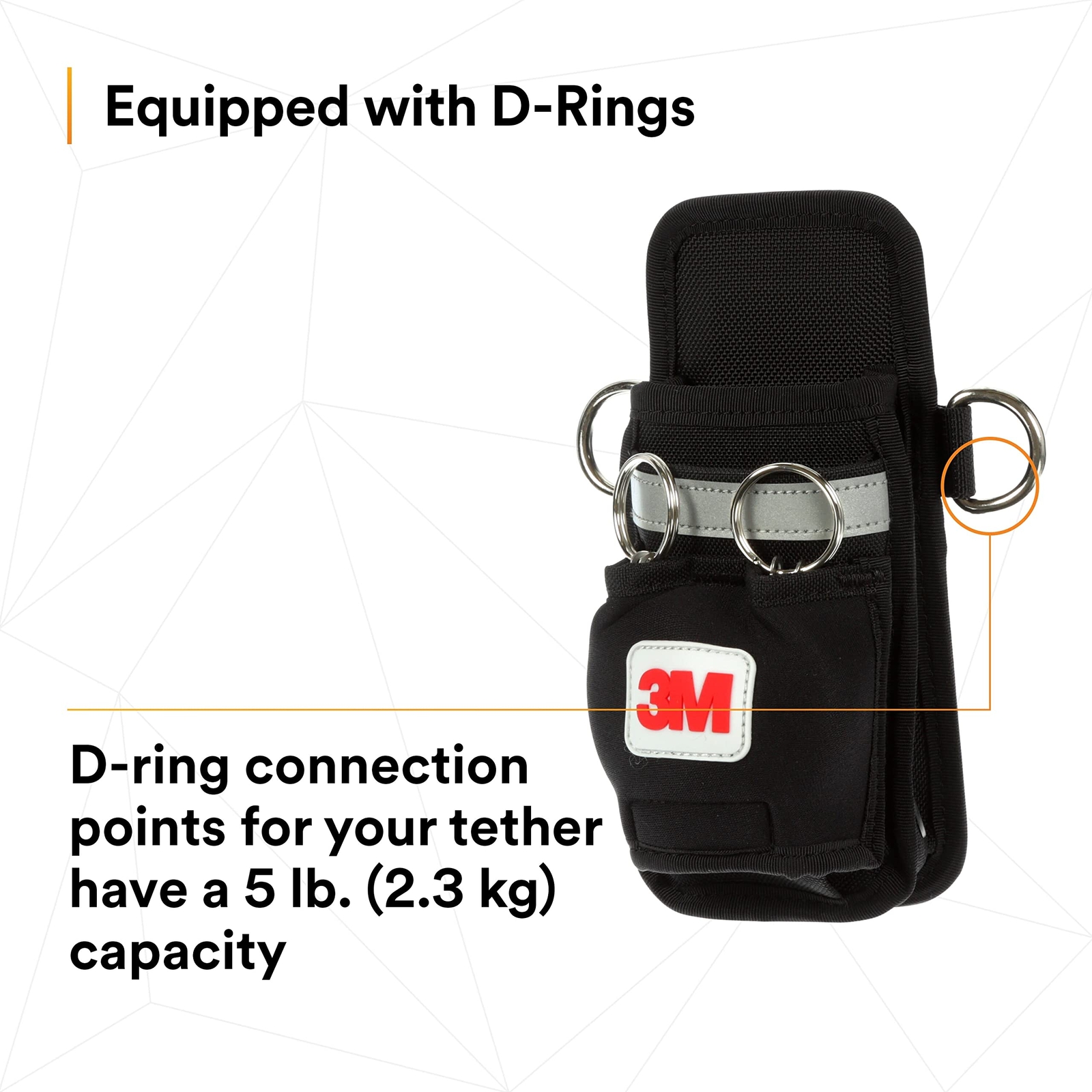 3M� DBI-SALA� Dual Tool Holster with 2 Retractors Harness 1500109 1 EA