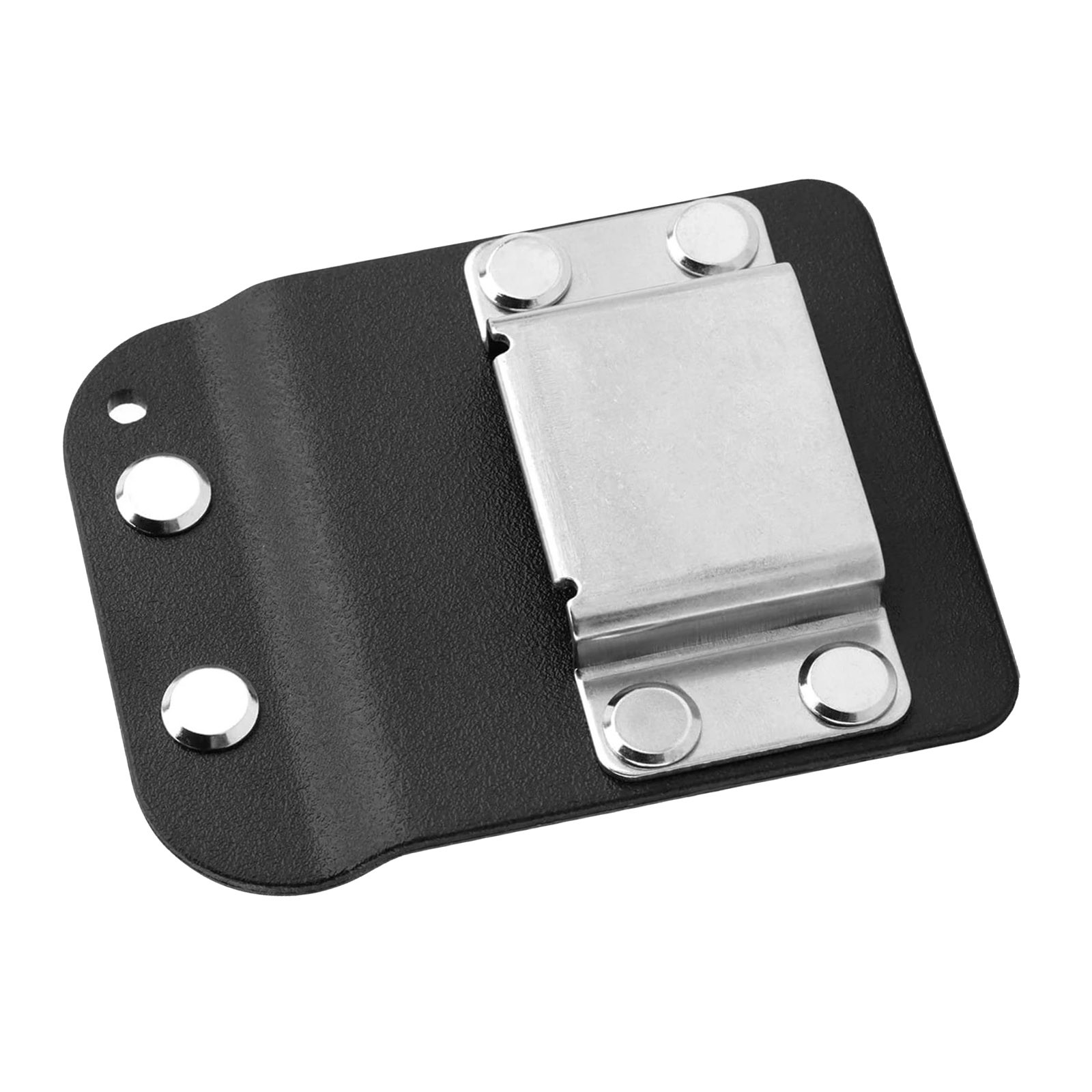Tape Measure Belt Holder Clip On Black Metal Nylon For Drills Impact Drivers