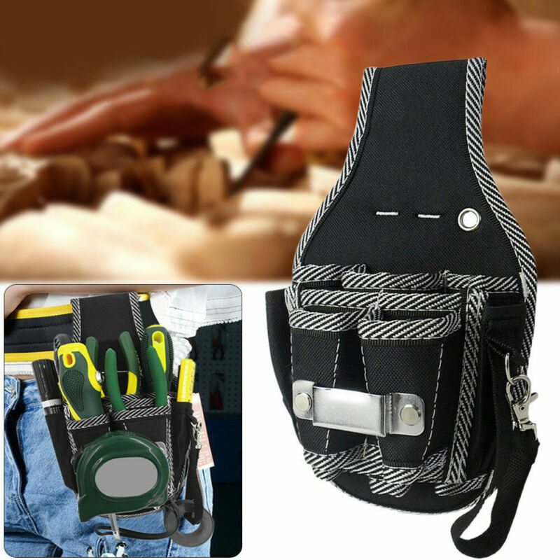 Electrical Tool MULTI-POCKET Bag Waist BELT Holder Carpenter Electrician Pouch