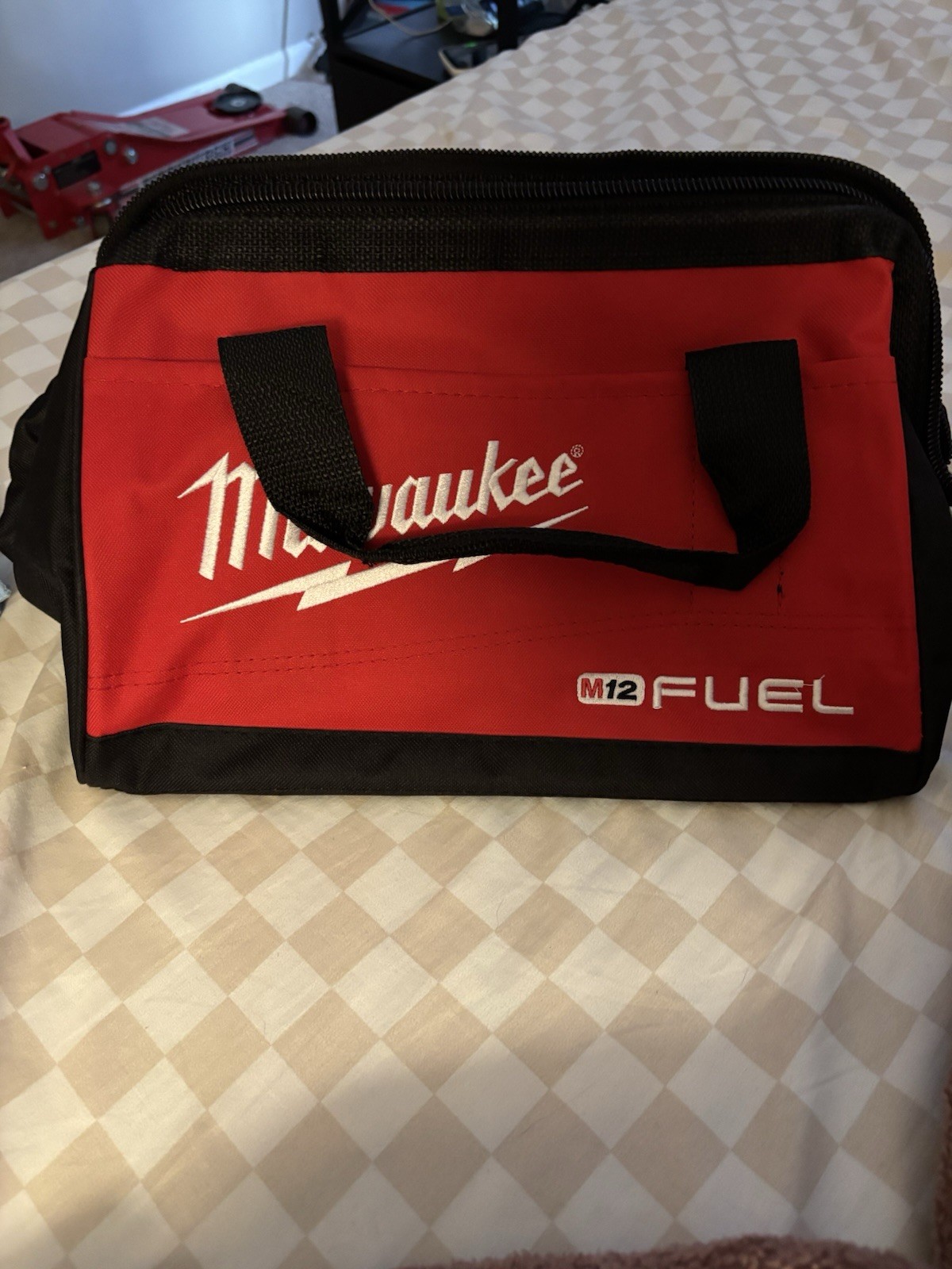 NEW! Milwaukee M12 FUEL 13x10x9 tool w/ Handle and pockets