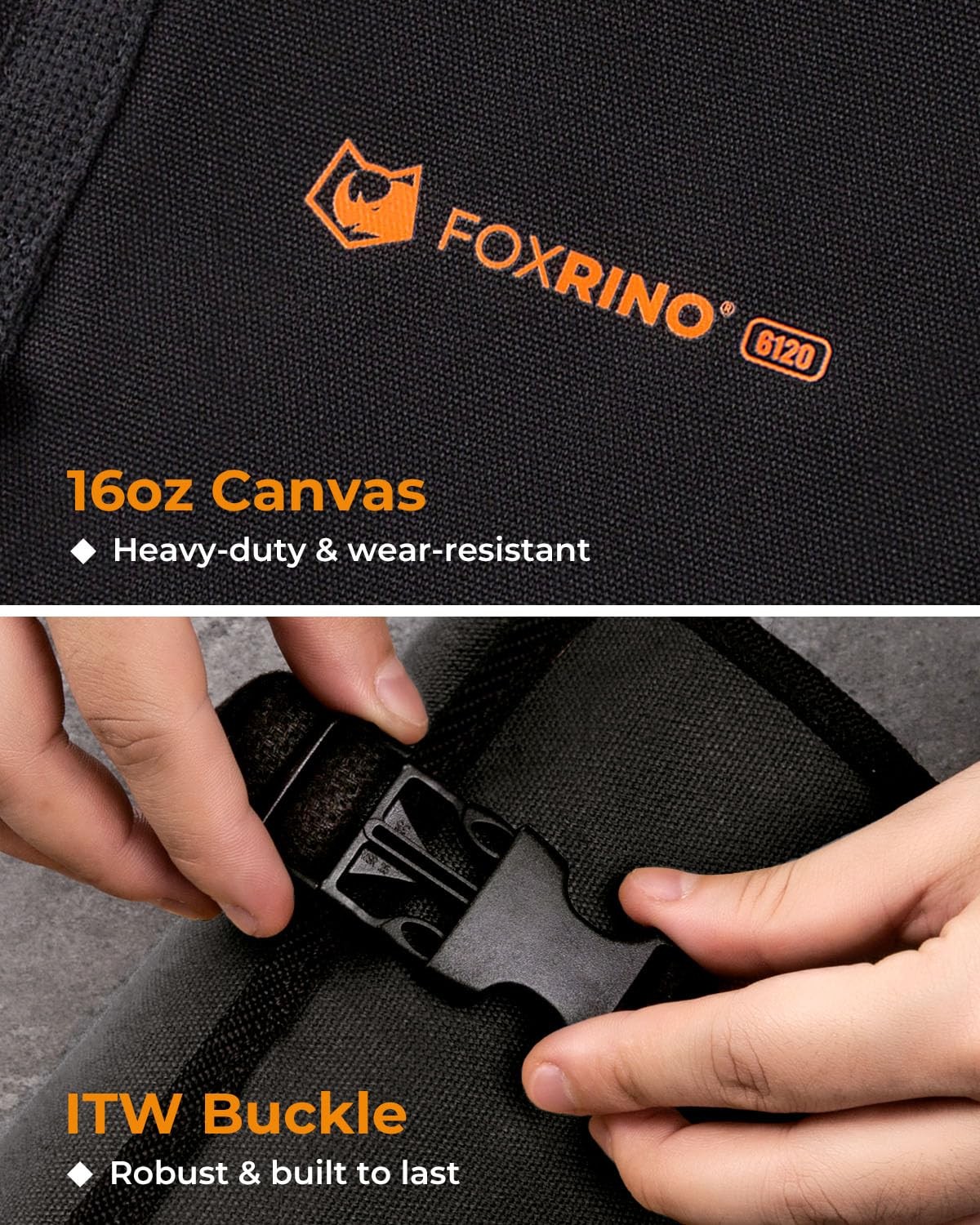 Wrench Roll, Wrench Roll Up Pouch, 12-Pocket Heavy Duty Canvas Wrench Organiz…
