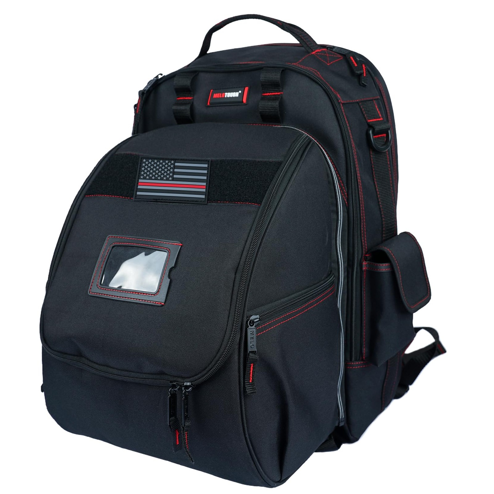 MELOTOUGH Welding Tool backpack for Tools and Helmet Extreme Gear Pack with Larg