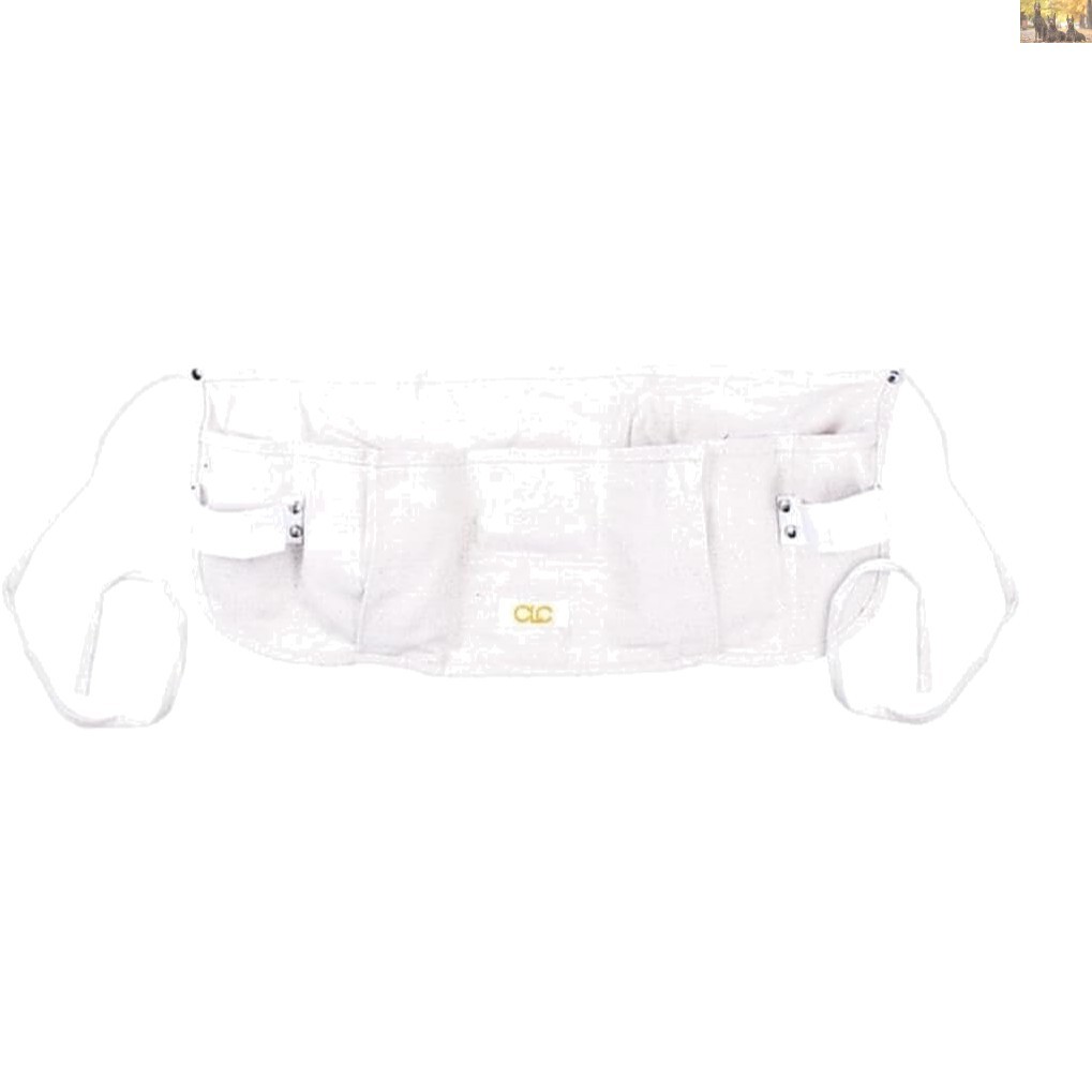 Durable Cotton Tool Holster Apron with 5 Pockets – Machine Washable, USA Made