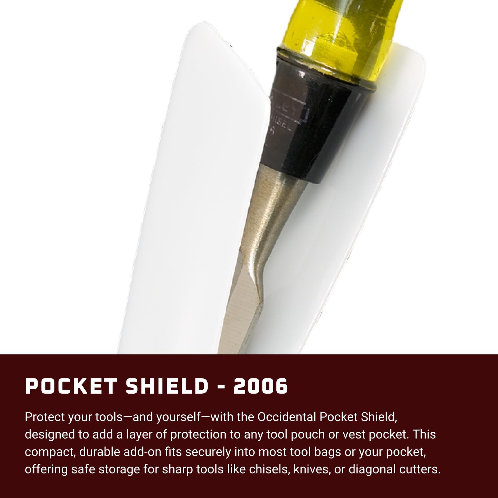 Occidental Leather Pocket Shield – Liner for Sharp Tools – multicolor