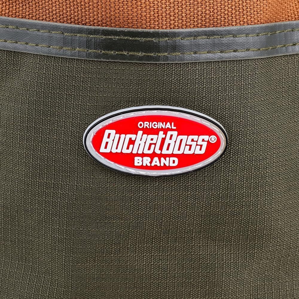 Bucket Boss Parachute Bag Small Parts in Brown, 25001 1 Pack, Brown