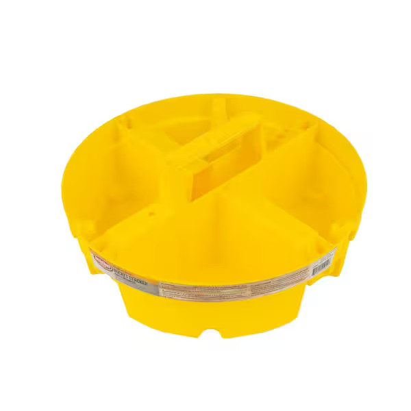 NEW 10.25in 4-Compartment 5 Gal Pail Bucket Stacker Tools Compartment Organizer