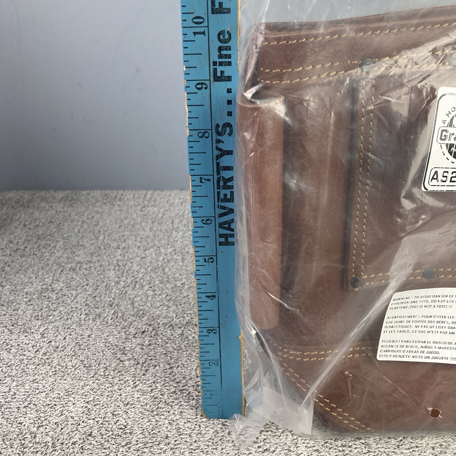 Graintex AS2585 Nut & Bolt Bag Ambassador Series Top Grain Leather