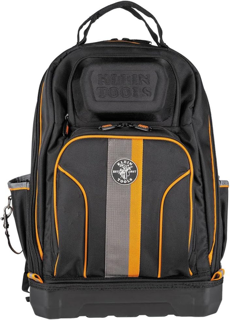 Klein Tools 62800BP Backpack Tool Bag, Tradesman Pro Extra-Large 40-Pocket Elect