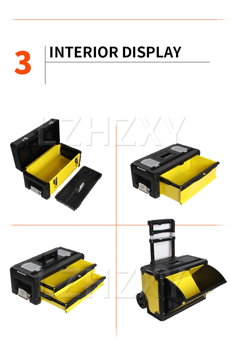 Four-layer Combination Trolley Tool Box Multifunctional Trolley Tool Box