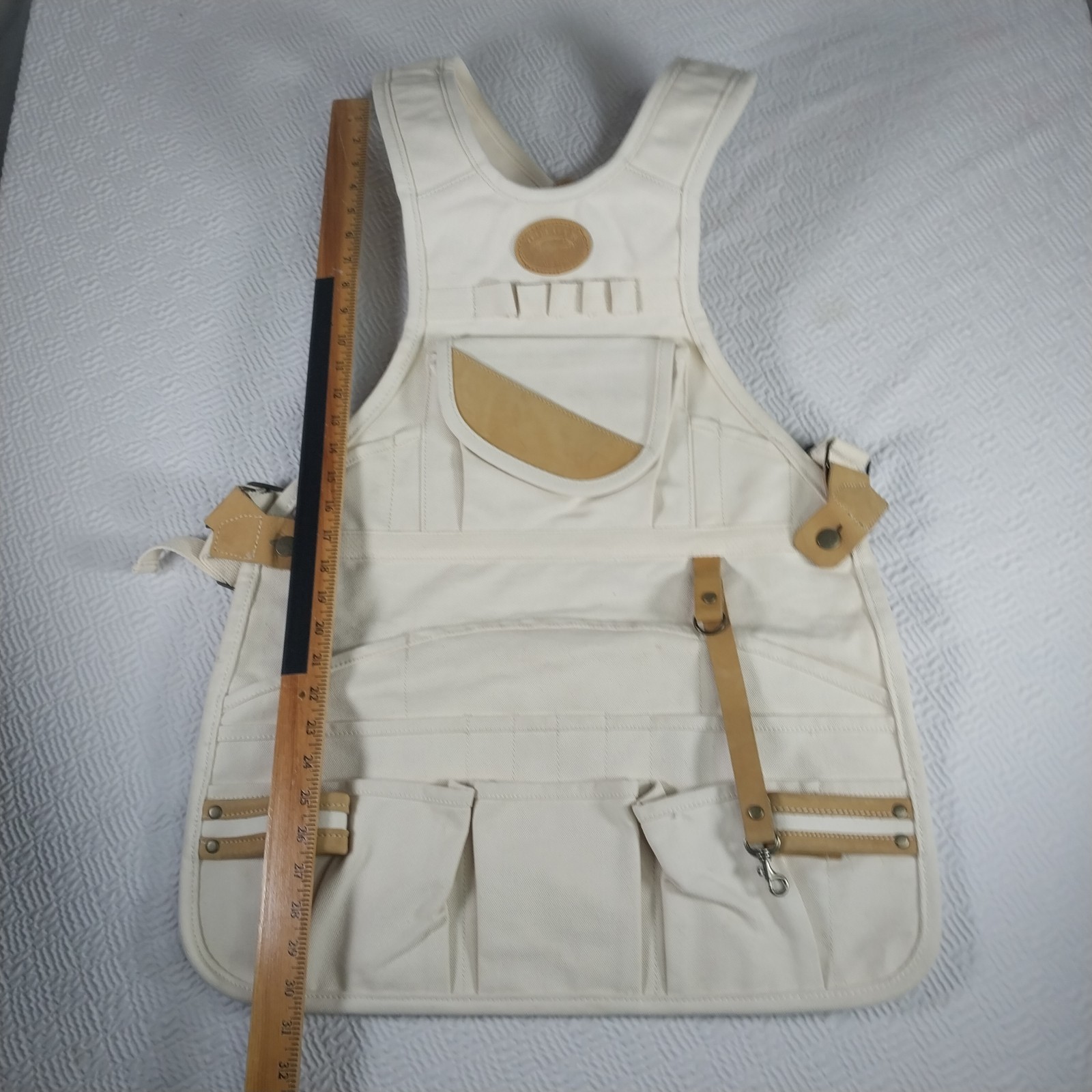 Duluth Trading Co Ultimate Handyman Bib Apron Adjustable Vest for Tools Nails