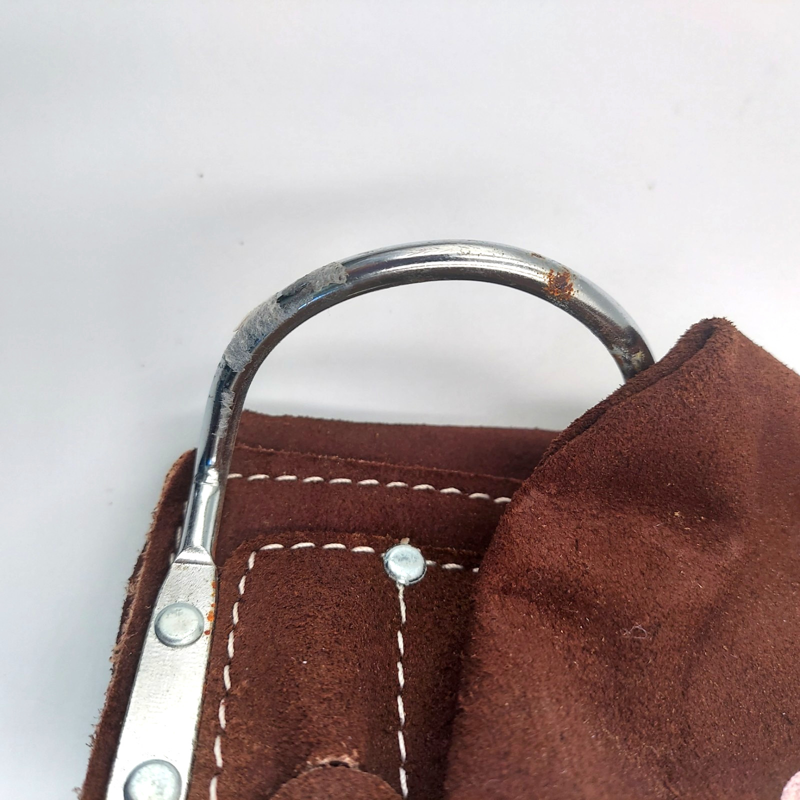 NEW with tags McQuire Nicholas Tool & Nail pouch Leather 10 pocket