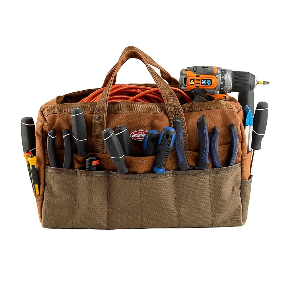 Bucket Boss – Riggers Bag – Duckwear Tool Bags – Original Series 60001 Brown