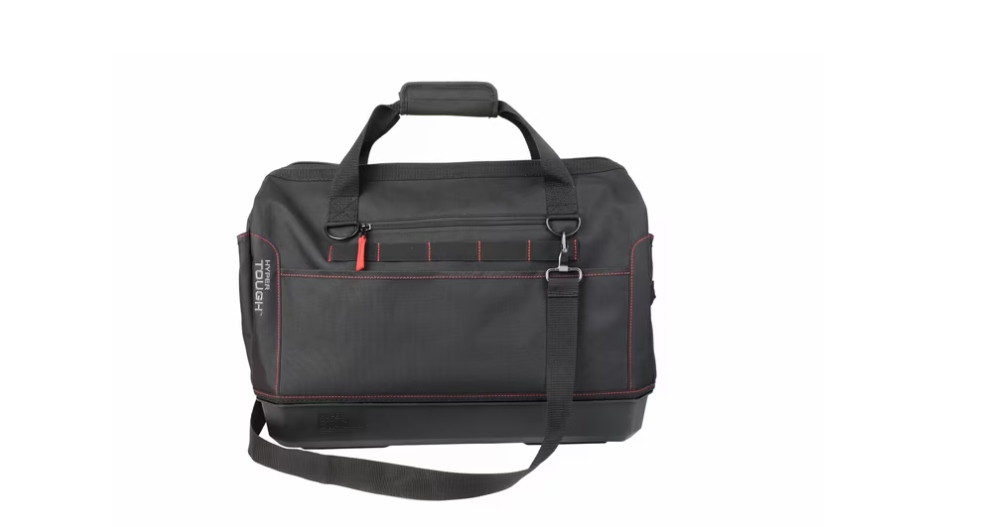 Hyper Tough Hyper Stack Full Size Tool Bag – Heavy-Duty, Stackable Storage Organ
