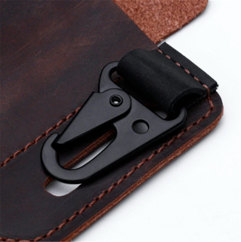 Handmade Multitool Leather Sheath EDC Pocket Organizer Tool Holder for Camping