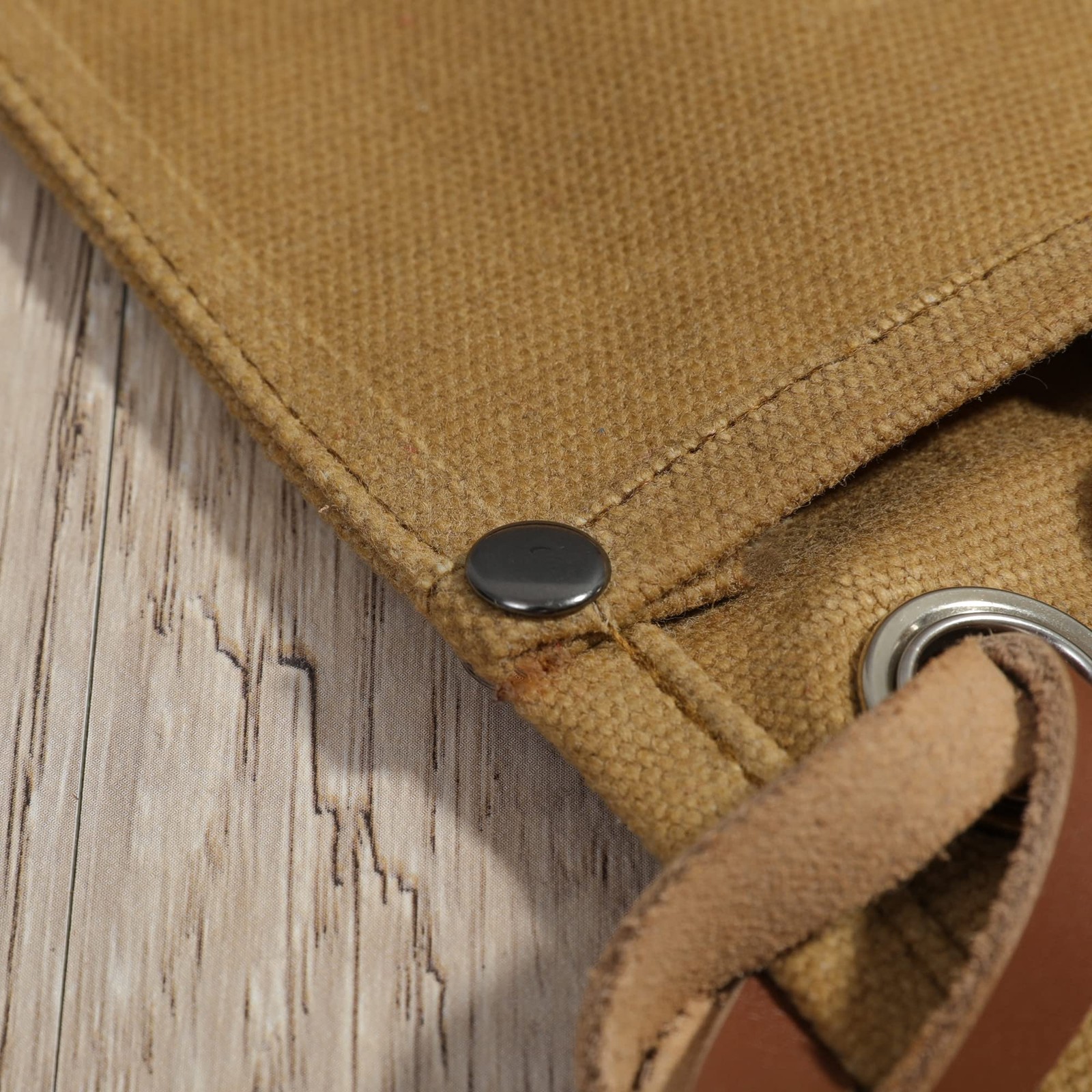 Wrench Roll up Bag, Heavy Duty Waxed Canvas Small Tool Organizer Pouch with 4…